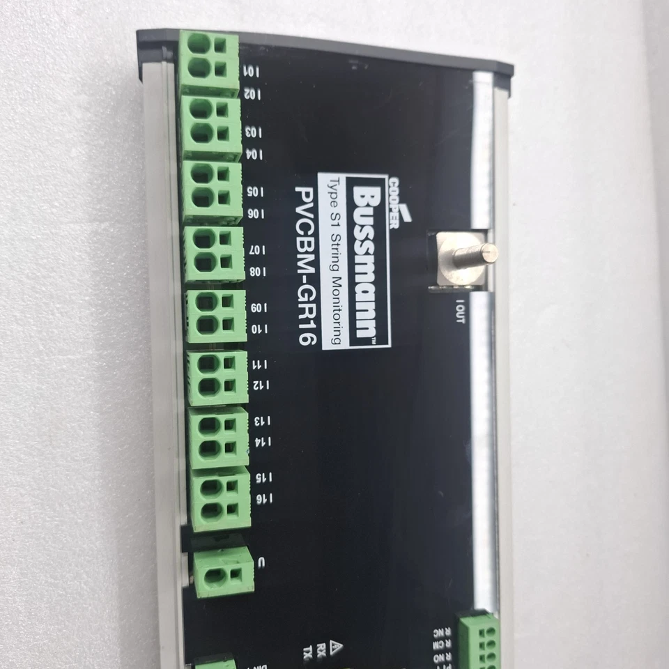 COOPER BUSSMANN TYPE S1 STRING MONITORING UNIT PVCBM-GR16 FREE FAST SHIP